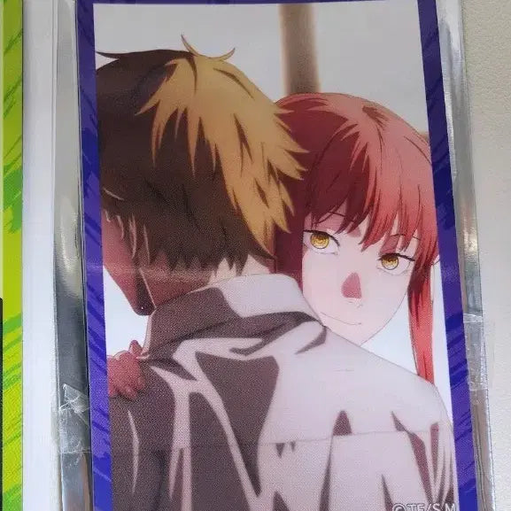 [BUNJANG] Chainsaw Man Makima Magnet / 체인소맨 마그넷 마키마 포토카드 사이즈 일러스트