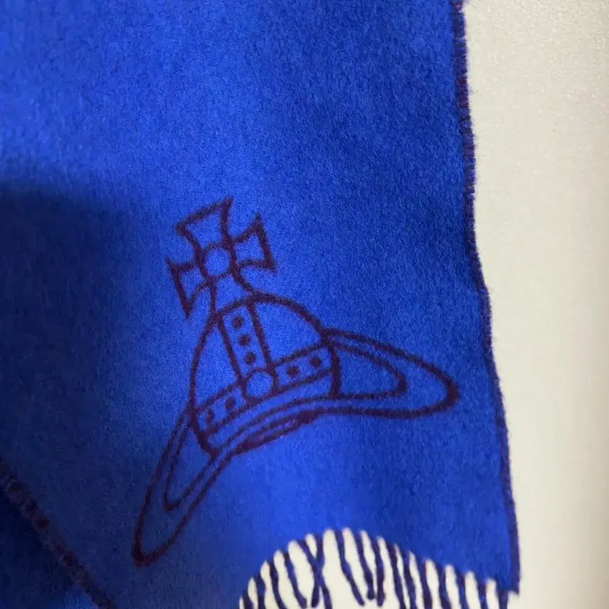 [BUNJANG] Vivienne Westwood Purple Muffler / 비비안웨스트우드 퍼플 머플러 목도리