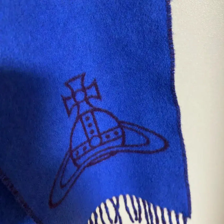 [BUNJANG] Vivienne Westwood Purple Muffler / 비비안웨스트우드 퍼플 머플러 목도리