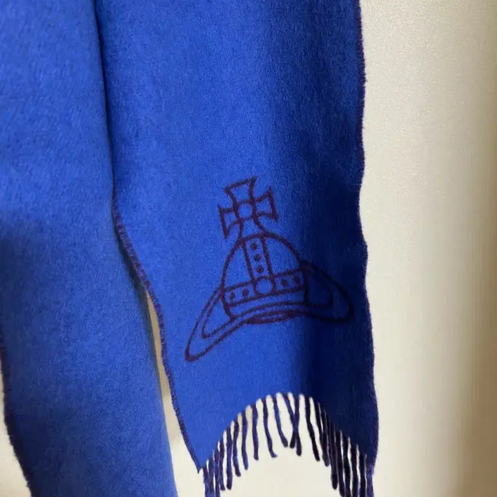[BUNJANG] Vivienne Westwood Purple Muffler / 비비안웨스트우드 퍼플 머플러 목도리