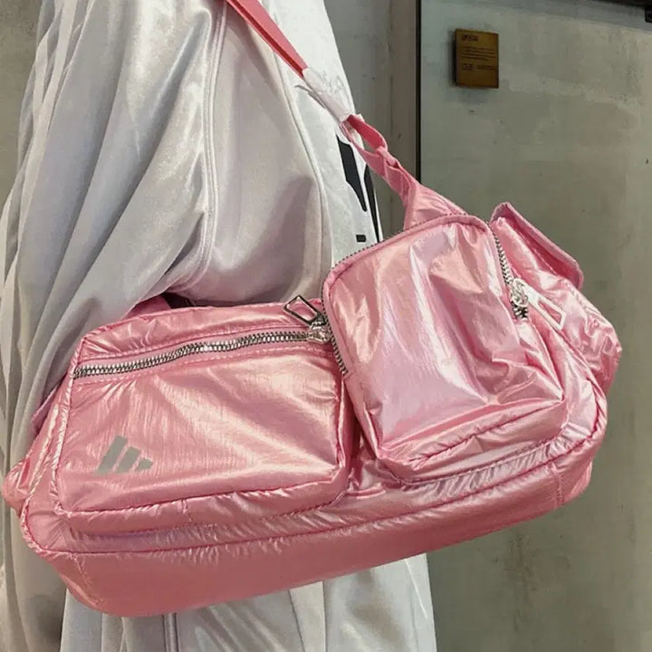 [BUNJANG] Adidas JN9651 Pink Shoulder Bag / 아디다스 가방 핑크 JN9651 숄더백
