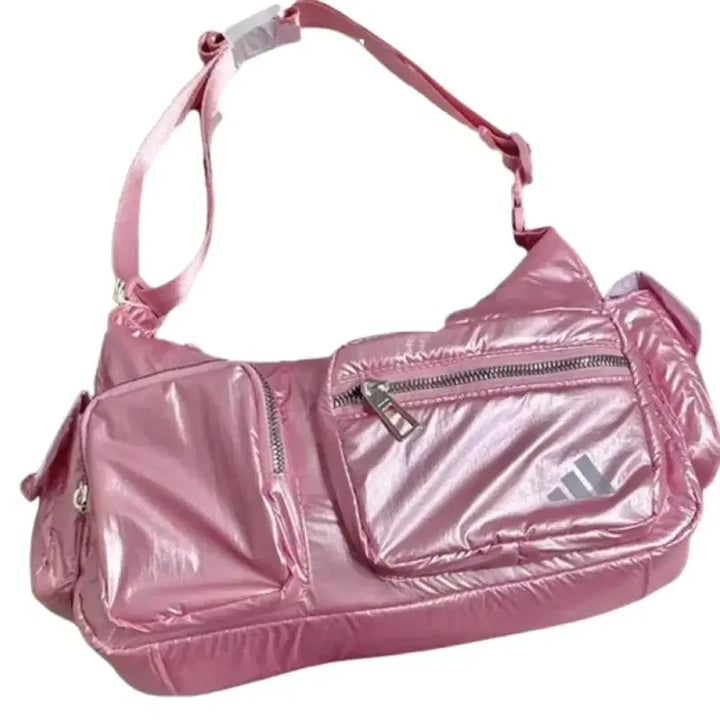 [BUNJANG] Adidas JN9651 Pink Shoulder Bag / 아디다스 가방 핑크 JN9651 숄더백