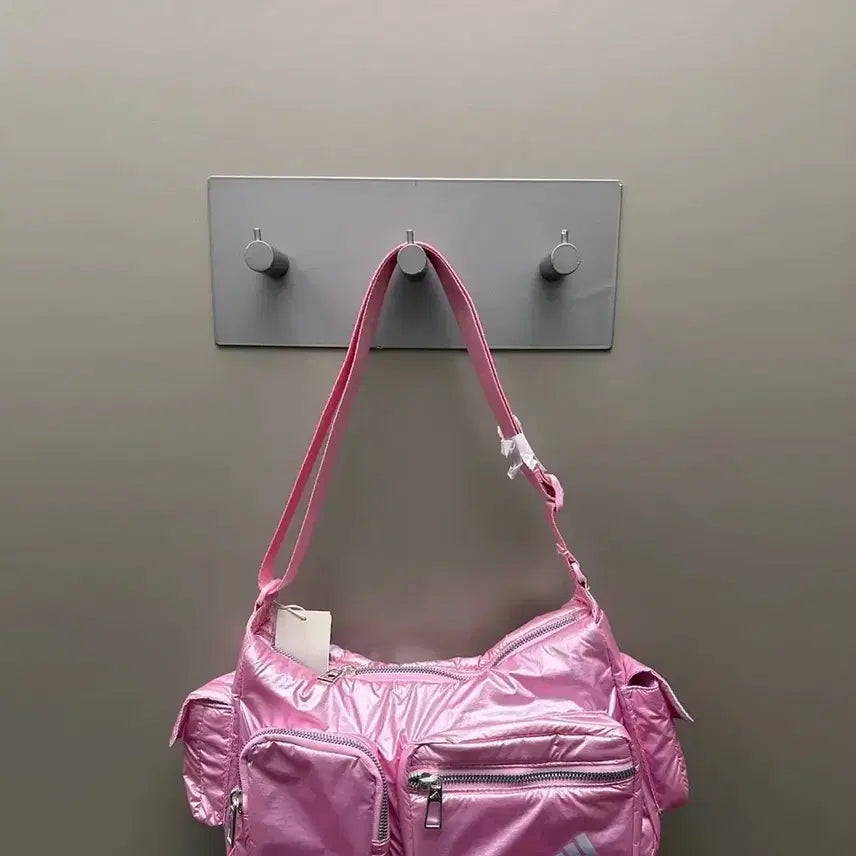 [BUNJANG] Adidas JN9651 Pink Shoulder Bag / 아디다스 가방 핑크 JN9651 숄더백