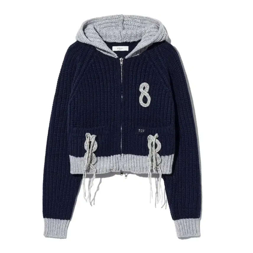[BUNJANG] Standard Knit Hooded Zip-up / 기준 니트 후드집업