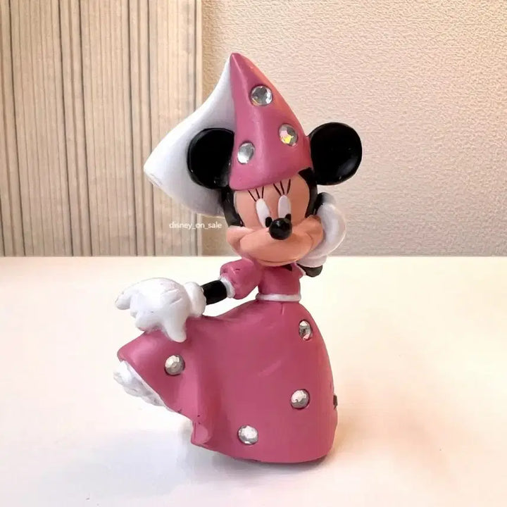 [BUNJANG] Disney Minnie Mouse Ornament & Figure Set / 세트) 디즈니 미니마우스 오너먼트 미니 공주 피규어 이어햇 소품 빈티지