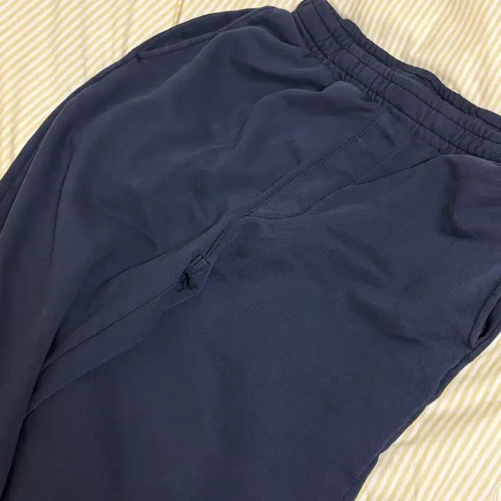 [BUNJANG] Gu Jogger Pants (Navy, S) / 와이드 추리닝 조거 팬츠 남색 S