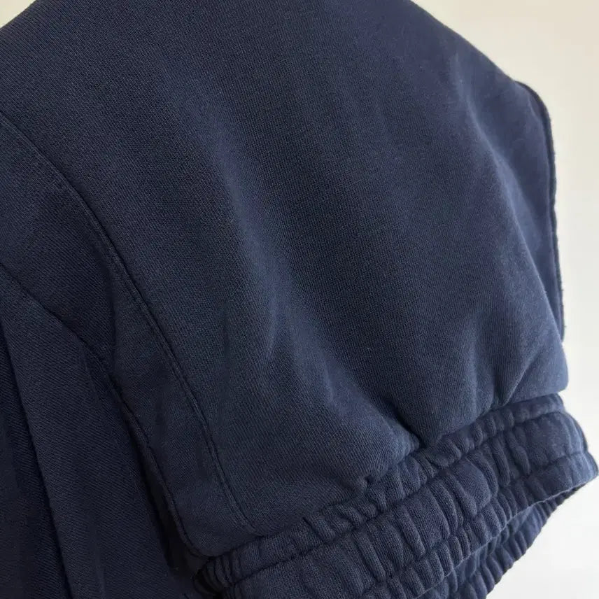 [BUNJANG] Gu Jogger Pants (Navy, S) / 와이드 추리닝 조거 팬츠 남색 S