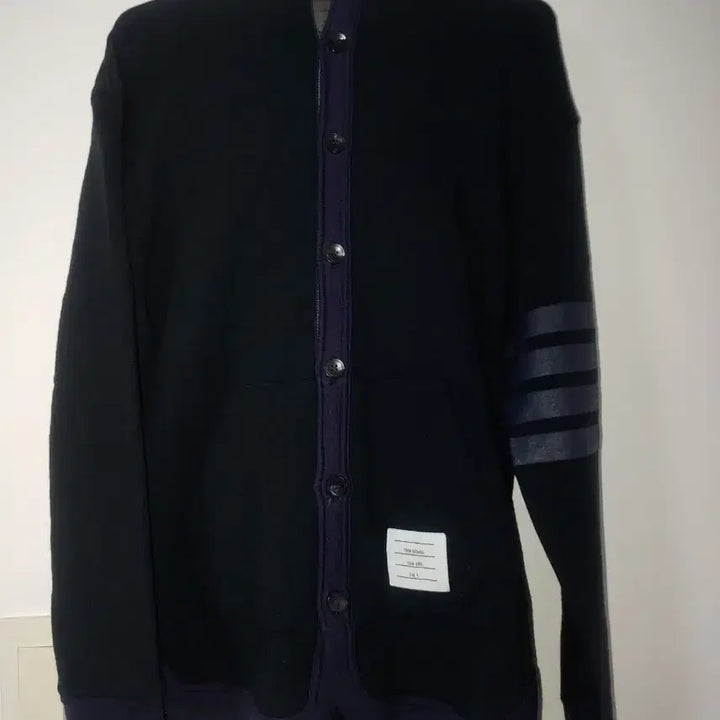 [BUNJANG] Thom Browne Navy Hooded Cardigan / 톰브라운 네이비 후드 가디건 (국내 정품)