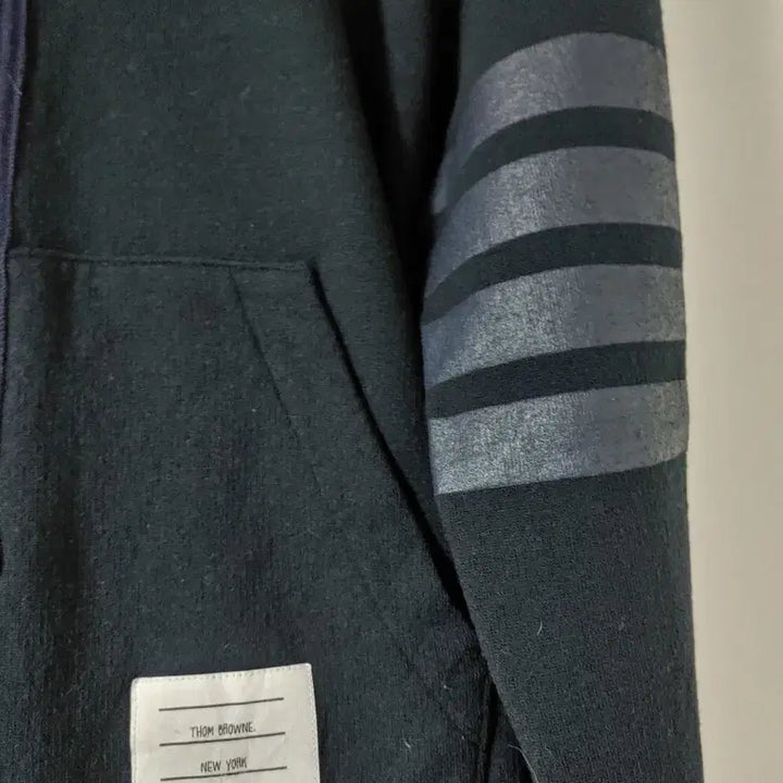 [BUNJANG] Thom Browne Navy Hooded Cardigan / 톰브라운 네이비 후드 가디건 (국내 정품)