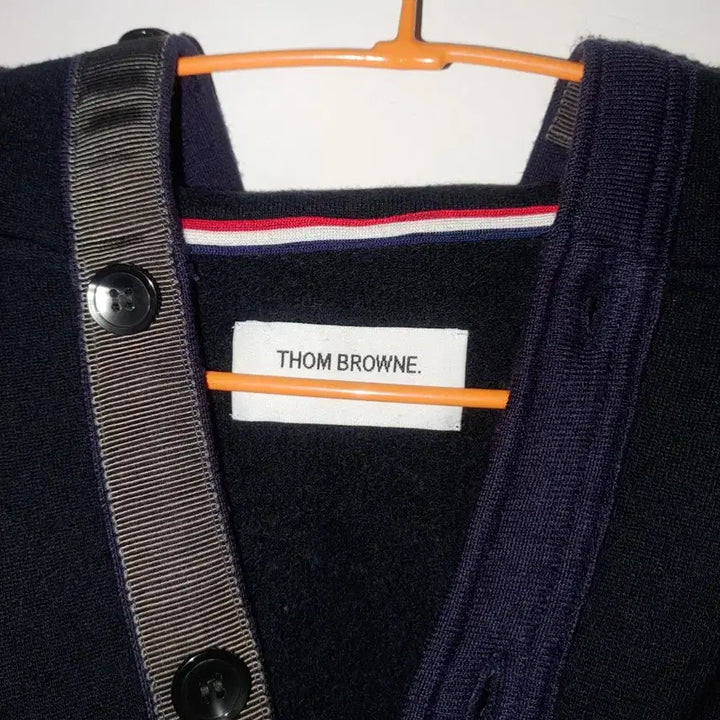[BUNJANG] Thom Browne Navy Hooded Cardigan / 톰브라운 네이비 후드 가디건 (국내 정품)