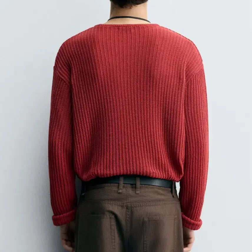 [BUNJANG] Zara Eyelet Structured Sweater XL / (새상품)자라 아일렛 스트럭처 스웨터 Xl