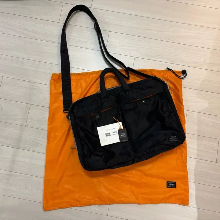 [SOLD OUT] 포터 탱커 2way 브리프케이스 블랙