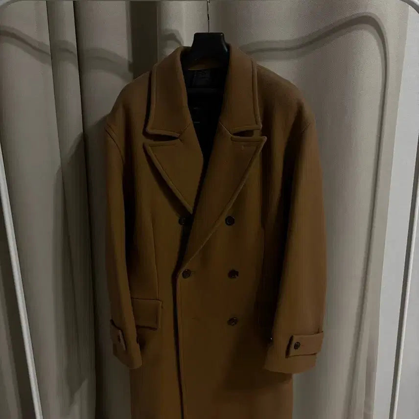 [BUNJANG] Youth 22FW Polo Coat / 유스 Youth 22FW 폴로 코트 카멜 M