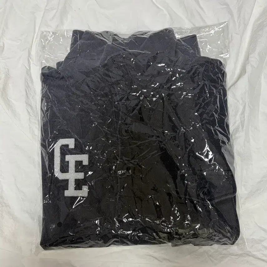 [BUNJANG] Garden Express Half Neck Button Up Sweatshirt Charcoal M / 가든 익스프레스 하프넥 버튼 업 스웻셔츠 차콜 m