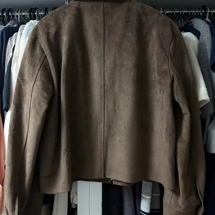 [BUNJANG] Beni Away Big Pocket Suede Short Jumper / 벤어웨이 빅포켓 스웨이드 숏 점퍼