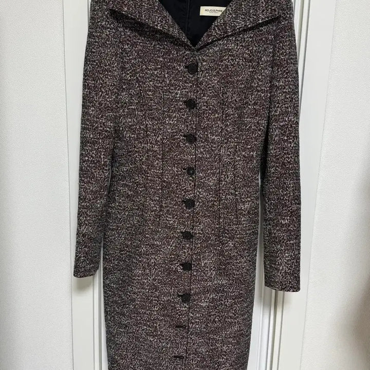 [BUNJANG] Mojo S.phine Tweed Boat Neck Dress / 모조에스핀 트위드 보트넥 원피스