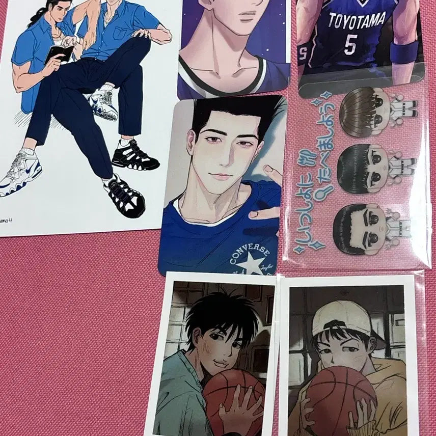 [SOLD OUT] (일괄) 슬램덩크 슬덩 고전 카드다스 포카 해남 능남 풍전 세트