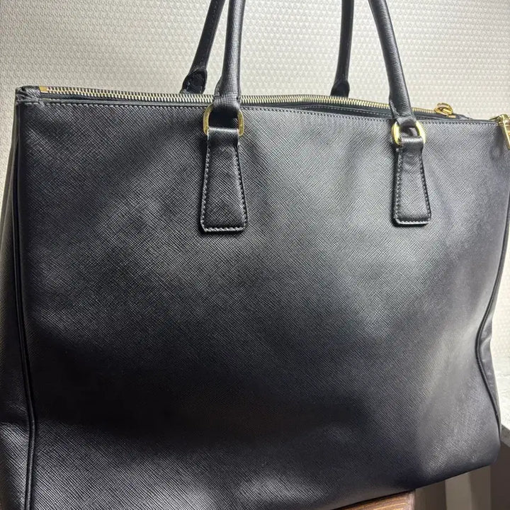 [BUNJANG] Prada Saffiano Leather Tote Bag Black / 프라다 토트백
