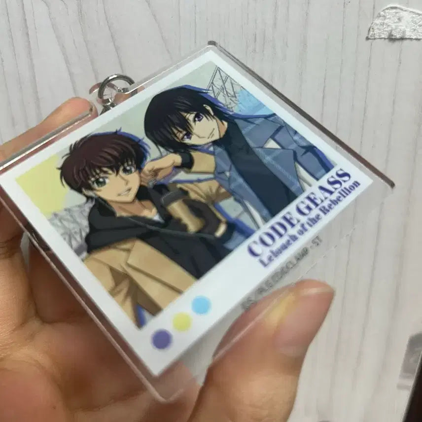 [BUNJANG] Code Geass Lelouch & Suzaku Acrylic Keyring Bundle Set / 코드기어스 를르슈 스자쿠 아크릴 키링 일괄
