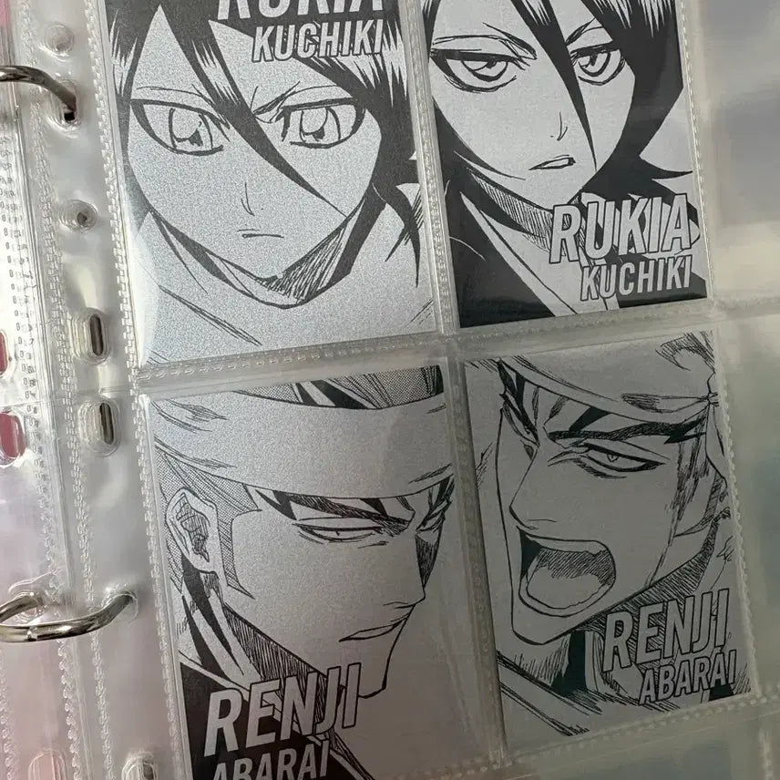 [BUNJANG] Bleach Rukia Renji Silver Card Bundle Set / 블리치 실버카드 루키아 렌지 일괄