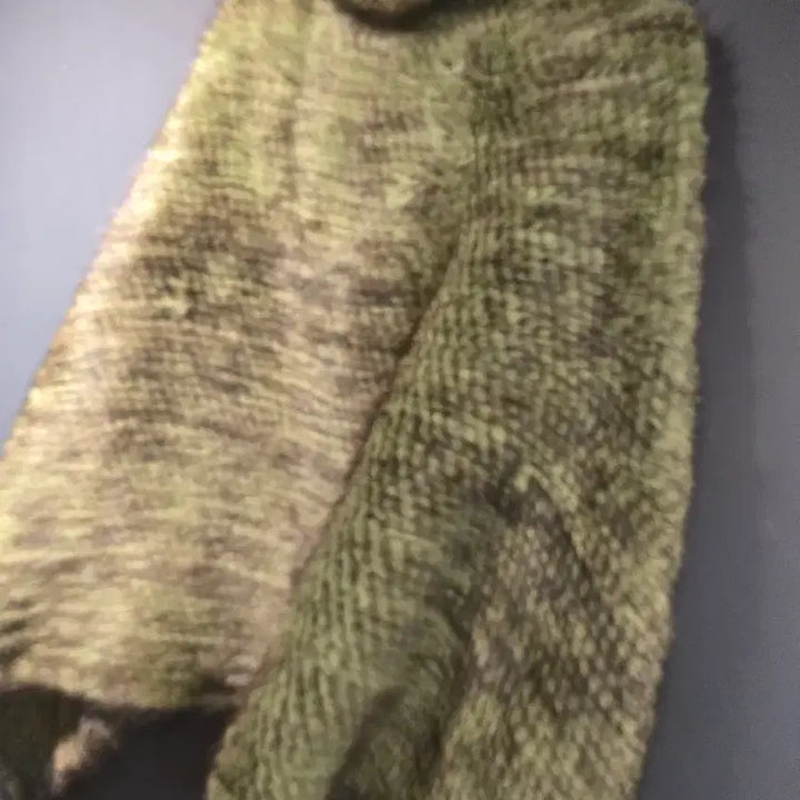 [BUNJANG] Mink Green Shawl Muffler / 밍크  그린  숄 머플러