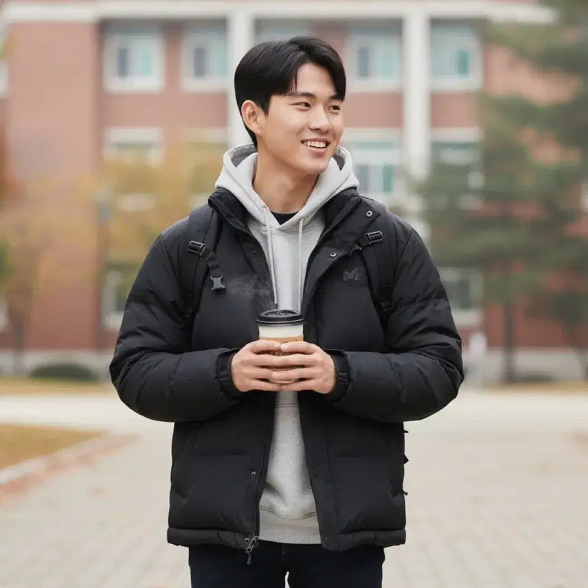 [BUNJANG] Millet Men's Goose Down Jacket / [새상품]*꽃샘추위딱인*MILLET 밀레 남성 구스다운 블랙