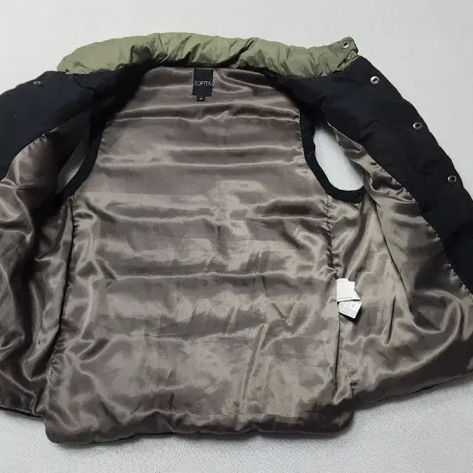 [BUNJANG] Topten Unisex Black Padded Vest 95 / 탑텐 블랙 패딩 조끼 남녀공용 95