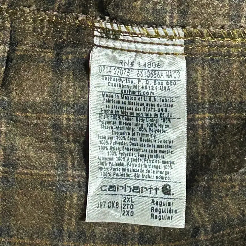 [BUNJANG] Carhartt DKB J97 2XL Jacket / 칼하트 j97 DKB 2XL