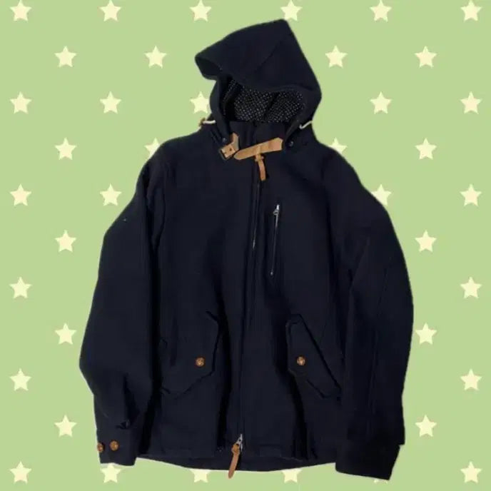 [BUNJANG] Vintage Short Duffle Coat Jacket / 일본 빈티지 숏떡볶이 코트 자켓