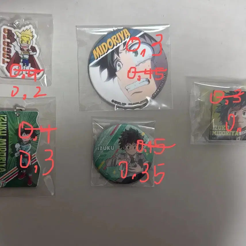 [BUNJANG] My Hero Academia Goods Bundle Set / 나히아 굿즈