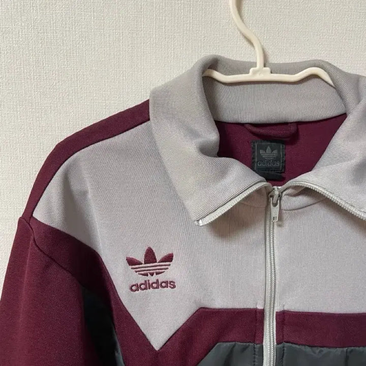 [BUNJANG] Adidas Burgundy Vintage Jersey / 빈티지 아디다스 버건디 희귀 져지