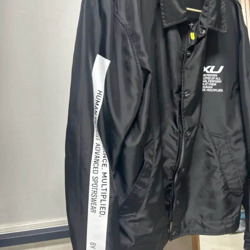 [BUNJANG] 2XU Bueno Coach Jacket - Black XL / 2XU 블랙 바람막이 자켓 XL 사이즈
