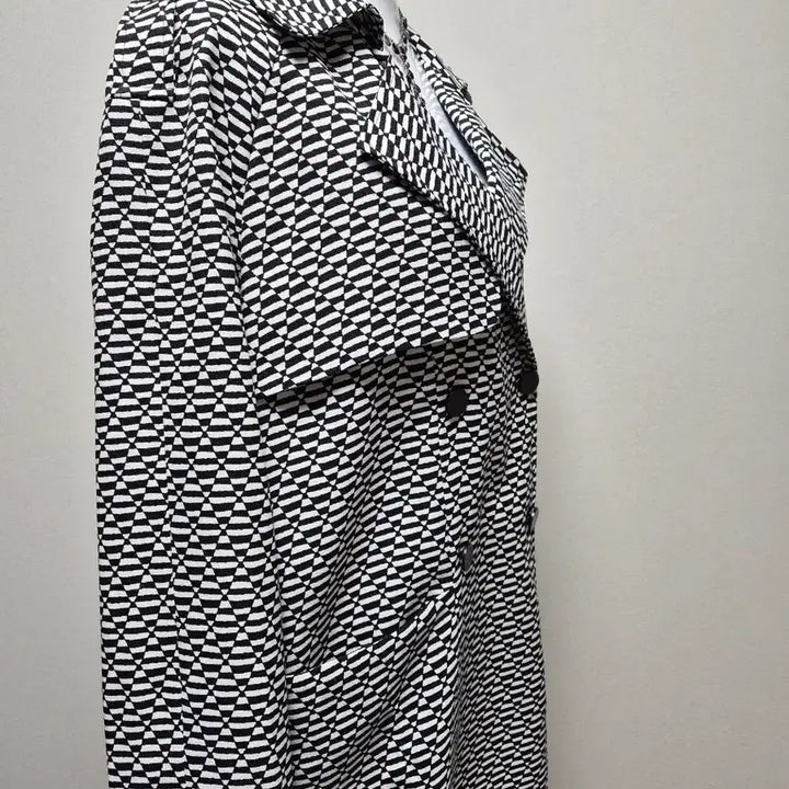 [BUNJANG] Zebra Pattern Trench Coat / 지브라 패턴 트렌치 코트