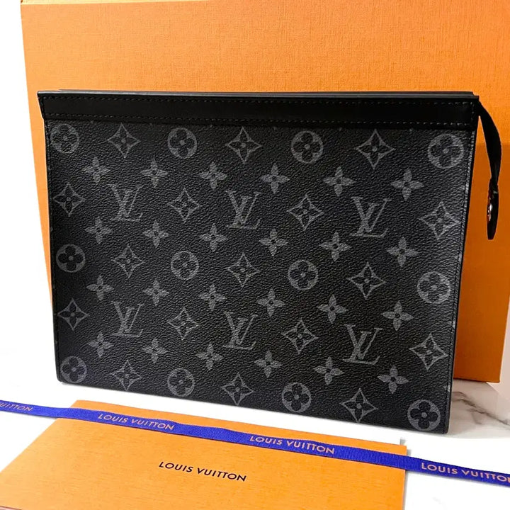 [BUNJANG] Louis Vuitton Pochette Voyage MM Clutch Bag / [거의 새상품] 루이비통 포쉐트 보야주 클러치 백 MM