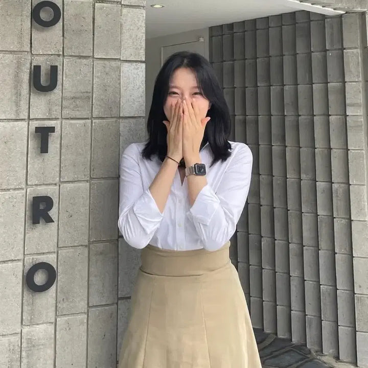 [BUNJANG] Brooks Brothers Knit and Shirt Set / 하누 브룩스브라더스 니트+셔츠 세트