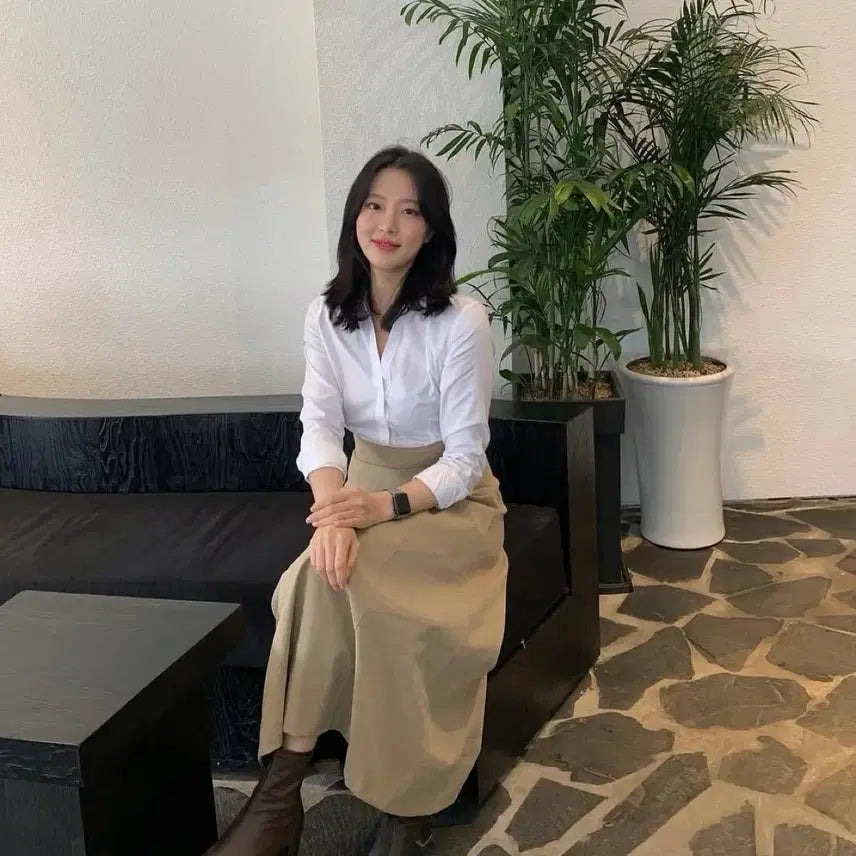 [BUNJANG] Brooks Brothers Knit and Shirt Set / 하누 브룩스브라더스 니트+셔츠 세트