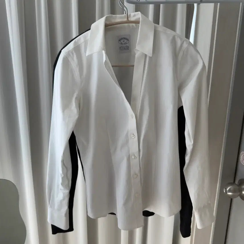 [BUNJANG] Brooks Brothers Knit and Shirt Set / 하누 브룩스브라더스 니트+셔츠 세트