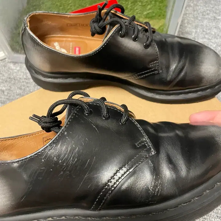 [BUNJANG] Supreme Dr. Martens 1461 Gray Silver (Size 270) / 슈프림 닥터마틴 1461 270