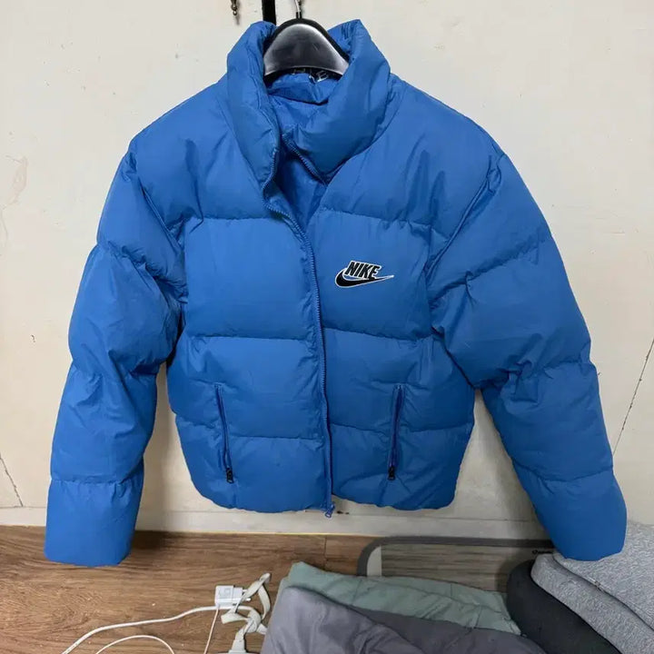 [BUNJANG] Supreme Nike Reversible Padded Jacket Blue / 슈프림 나이키 리버시블 패딩 블루