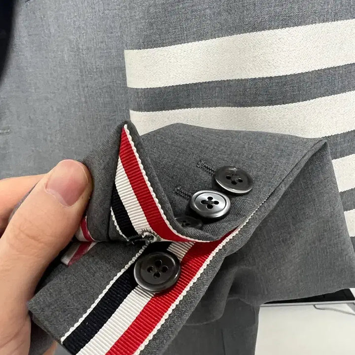 [BUNJANG] Thom Browne 4-Bar Plain Weave Jacket / (24SS/급처)톰브라운 클래식 4바 플레인 위브 자켓