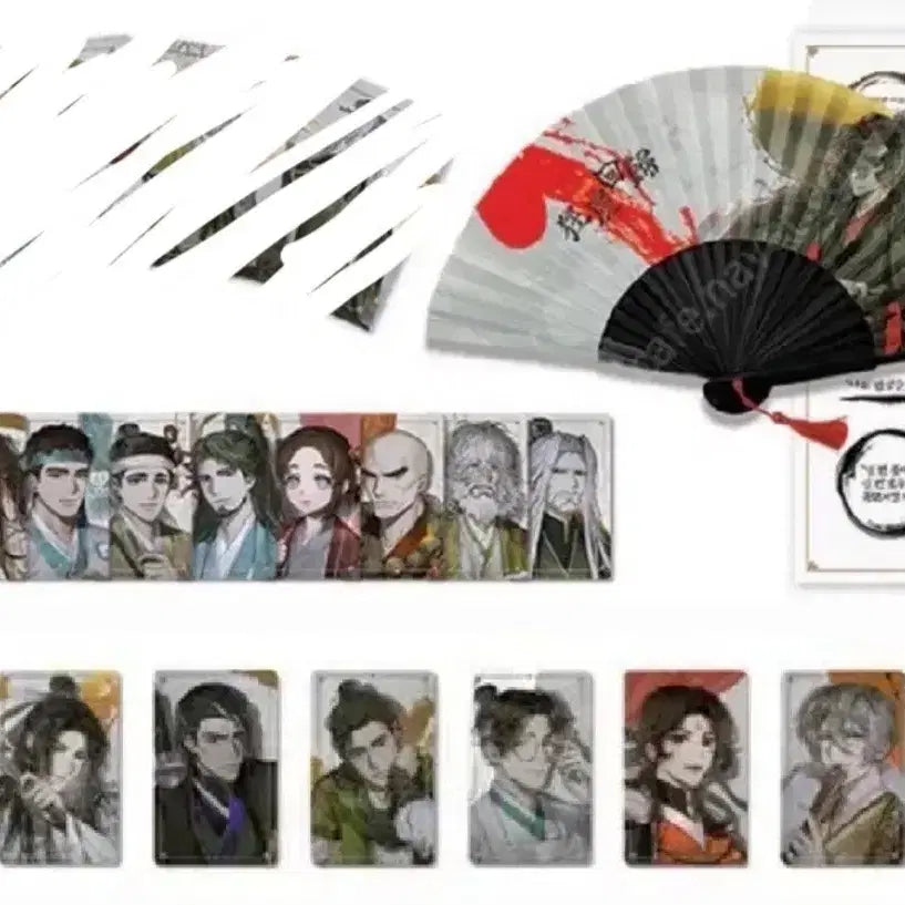 [BUNJANG] Return of the Blossoms Photocard and Fan Bundle Set / 광마회귀 포토카드 부채 일괄