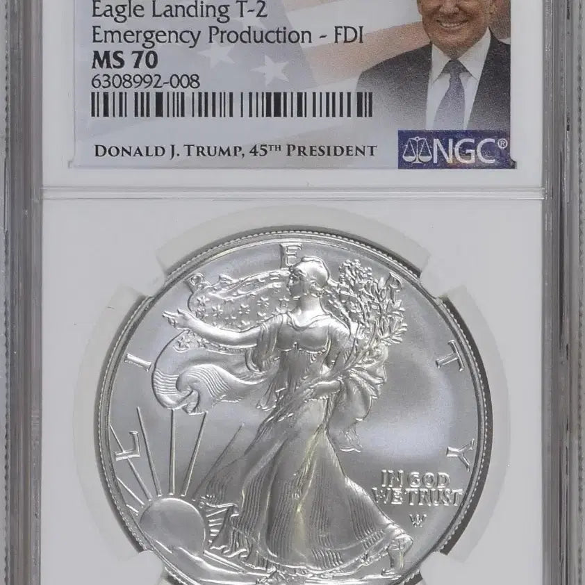 [BUNJANG] American Silver Eagle 2021 Silver Dollar NGC MS70 / 미국 1온스 은화 2021 실버 이글 NGC 70 실버바 은 달러