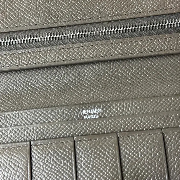 [BUNJANG] Hermes Bearn Long Wallet Silver Hardware / 에르메스 베안 장지갑 은장