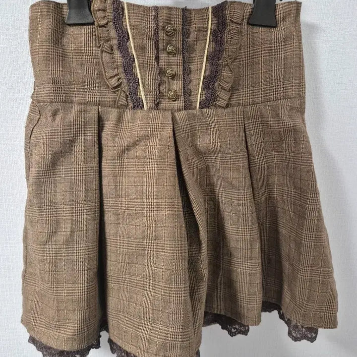 [BUNJANG] Vintage Exfarm Brown Culotte Shorts / 빈티지 엑팜 브라운 큐롯반바지