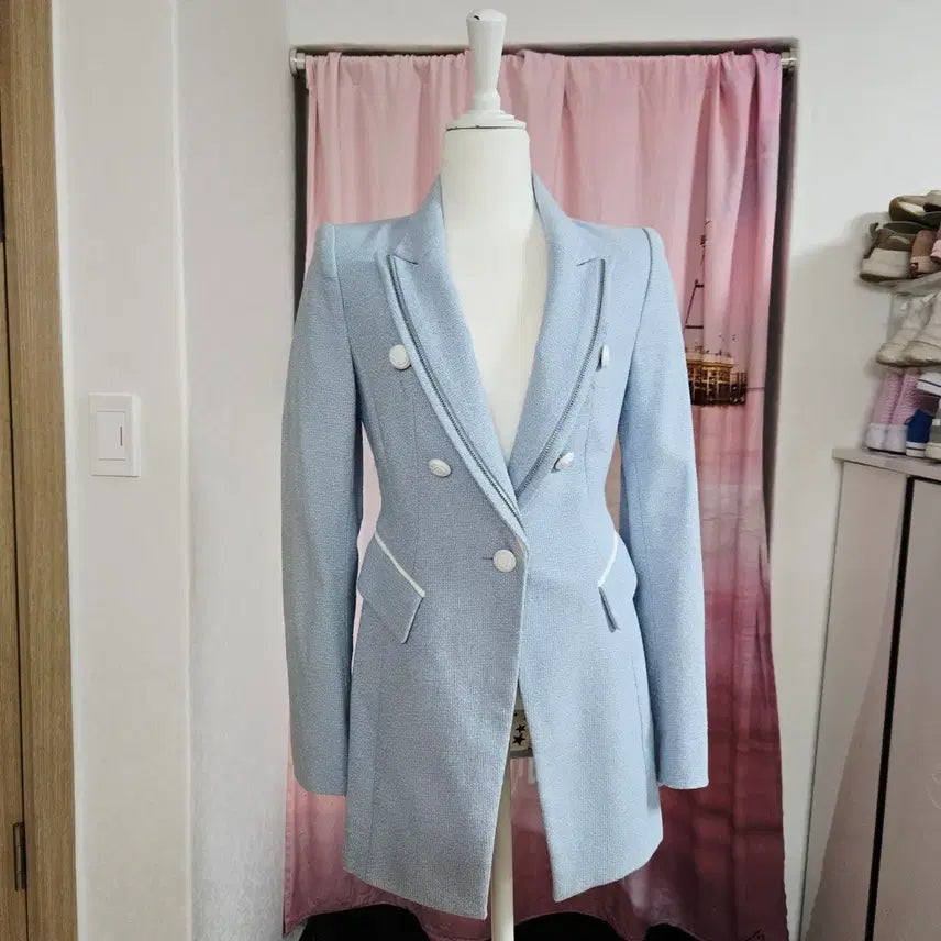 [BUNJANG] Egoist Sky Blue Jacket / 에고이스트 하늘색 재킷