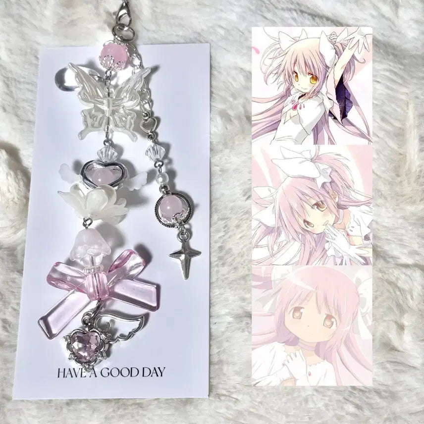 [BUNJANG] Madoka Biz Keyring / 마마마 마도카 비즈키링