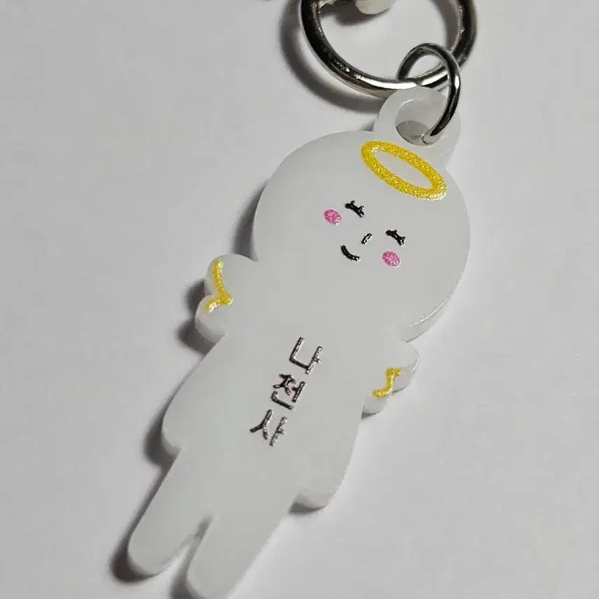 [BUNJANG] Angel Acrylic Keyring / 천사 아크릴 키링