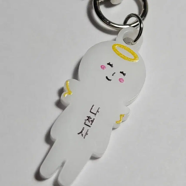 [BUNJANG] Angel Acrylic Keyring / 천사 아크릴 키링