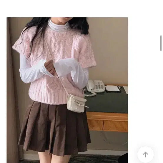 [BUNJANG] Glass Short Sleeve Knit Top / 유리에 반팔 니트
