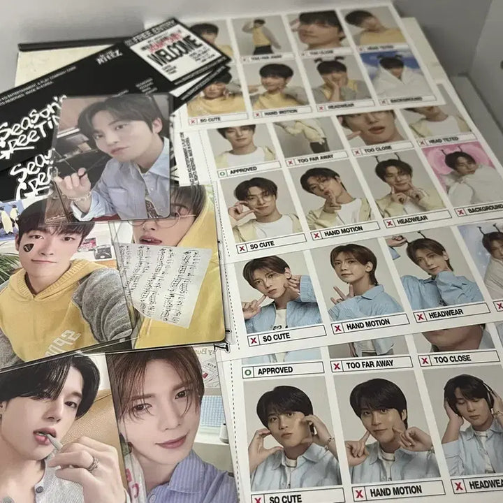 에이티즈 시즌그리팅 + 포토카드